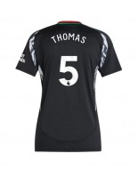 Arsenal Thomas Partey #5 Venkovní Dres pro Dámské 2024-25 Krátký Rukáv